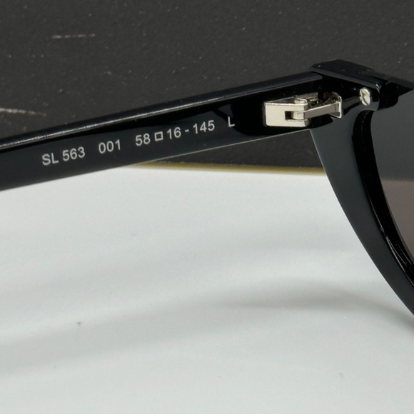 NEW  SAINT LAURENT BLACK WOMEN SUNGLASSES SL 563 001 SAINT LAURENT SL563 - Picture 11 of 13